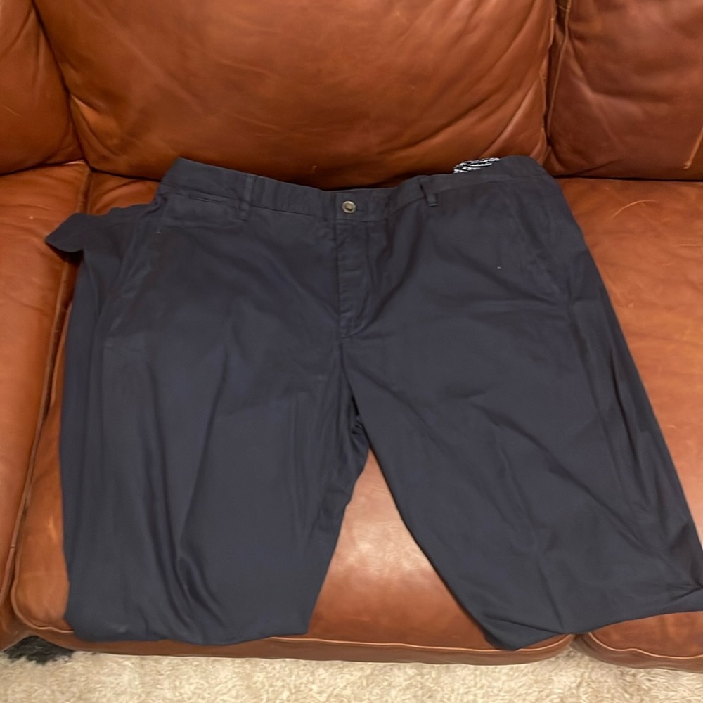 Bonobos Straight Fit Navy Chinos